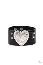 Load image into Gallery viewer, Paparazzi&#39;s Flauntable Flirt - Black Urban bracelet
