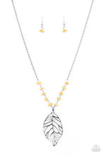Load image into Gallery viewer, Paparazzi&#39;s Roaming the Riverwalk - Yellow necklace

