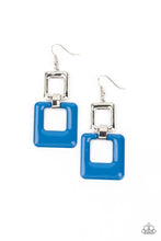 Load image into Gallery viewer, Paparazzi&#39;s Twice As Nice - Blue earrings
