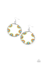 Load image into Gallery viewer, Paparazzi&#39;s Off the Rim - Multi Seed Bead hoop earrings
