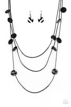 Load image into Gallery viewer, Paparazzi&#39;s Alluring Luxe - Black necklace
