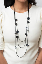 Load image into Gallery viewer, Paparazzi&#39;s Alluring Luxe - Black necklace
