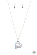 Load image into Gallery viewer, Paparazzi&#39;s A Mother&#39;s Heart - Blue necklace
