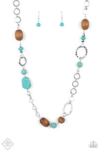 Load image into Gallery viewer, Paparazzi&#39;s Prairie Reserve - Blue necklace (Fashion Fix)
