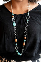 Load image into Gallery viewer, Paparazzi&#39;s Prairie Reserve - Blue necklace (Fashion Fix)
