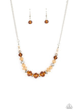 Load image into Gallery viewer, Paparazzi&#39;s Turn Up the Tea Lights - Brown necklace (Fashion Fix)
