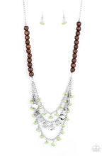 Load image into Gallery viewer, Paparazzi&#39;s Plains Paradise - Green necklace
