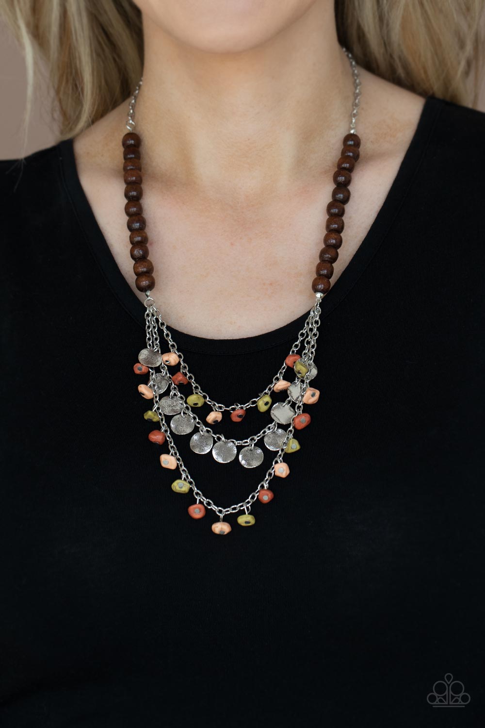 Paparazzi's Plains Paradise - Multi necklace