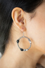 Load image into Gallery viewer, Paparazzi&#39;s Glamorous Garland - Multi Hoop earrings
