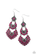 Load image into Gallery viewer, Paparazzi&#39;s All for the Glam - Pink earrings
