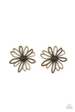 Load image into Gallery viewer, Paparazzi&#39;s Artisan Arbor - Brass Post earrings
