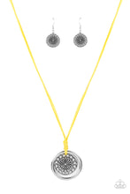 Load image into Gallery viewer, Paparazzi&#39;s One MANDALA Show - Yellow Urban necklace
