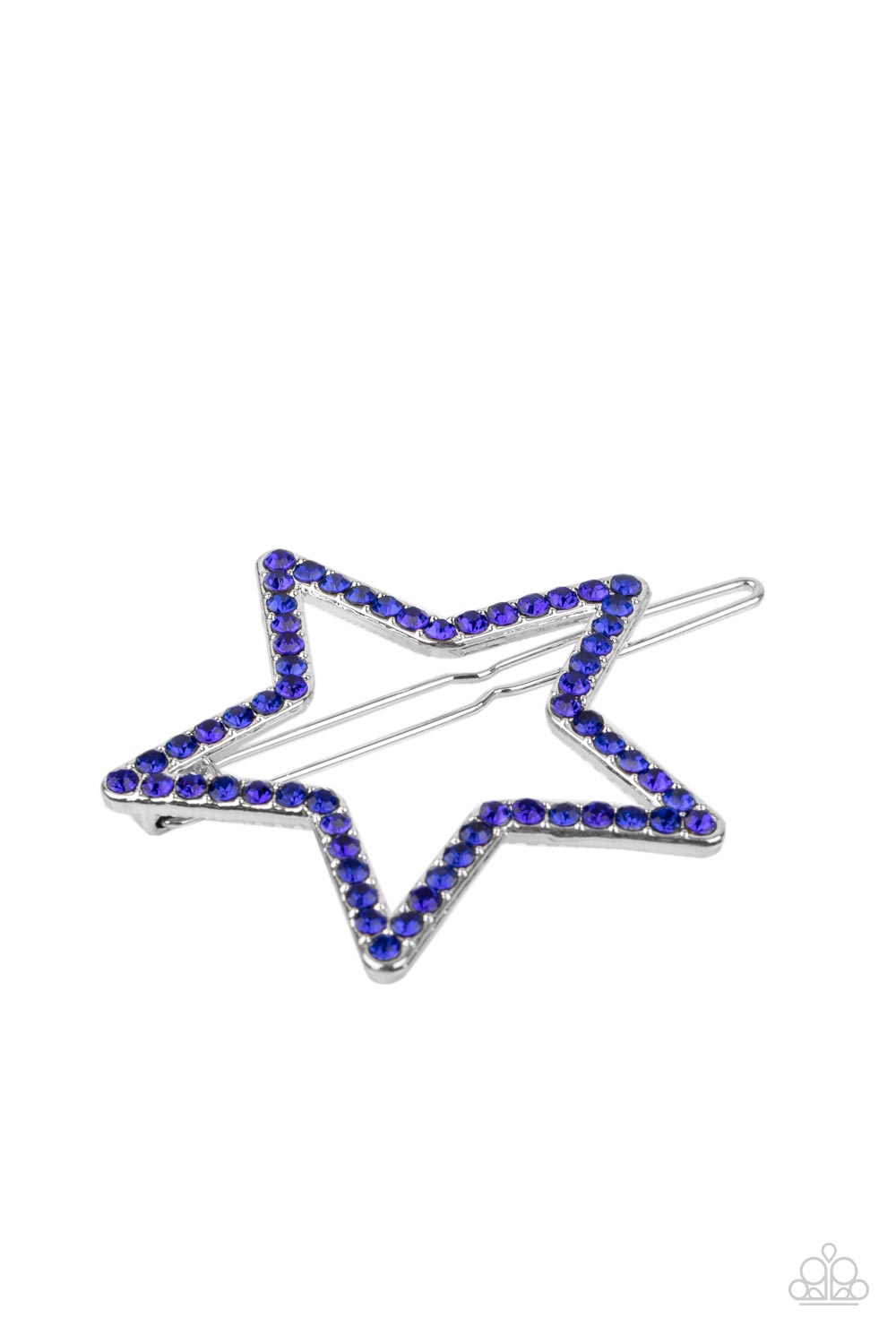 Paparazzi's Stellar Standout - Blue Hair Barrette