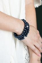 Load image into Gallery viewer, Paparazzi&#39;s Here Comes the Heiress - Blue Pearl bracelet
