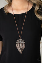 Load image into Gallery viewer, Paparazzi&#39;s Canopy Cruise - Copper necklace
