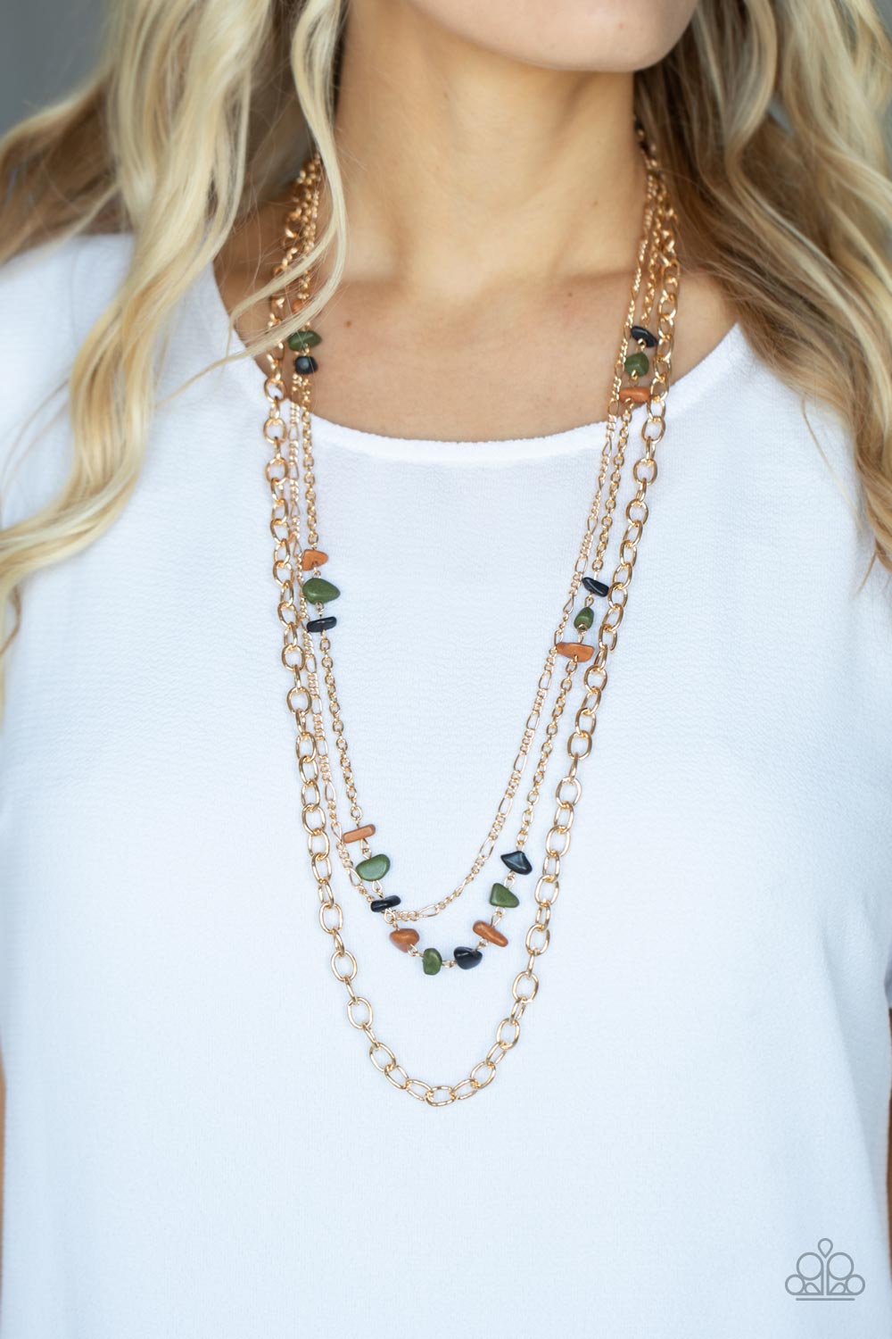 Paparazzi's Artisanal Abundance - Multi necklace