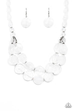 Load image into Gallery viewer, Paparazzi&#39;s Beach Day Demure - White necklace
