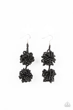 Load image into Gallery viewer, Paparazzi&#39;s Celestial Collision - Black Seed Beads earrings
