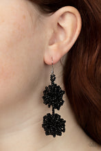 Load image into Gallery viewer, Paparazzi&#39;s Celestial Collision - Black Seed Beads earrings
