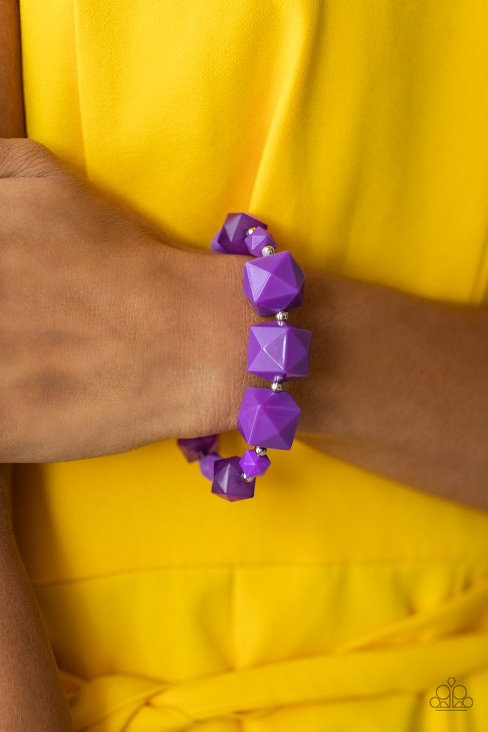 Paparazzi's Trendsetting Tourist - Purple bracelet