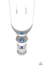 Load image into Gallery viewer, Paparazzi&#39;s Lunar Enchant - Blue necklace
