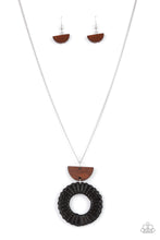 Load image into Gallery viewer, Paparazzi&#39;s Homespun Stylist - Black Urban necklace
