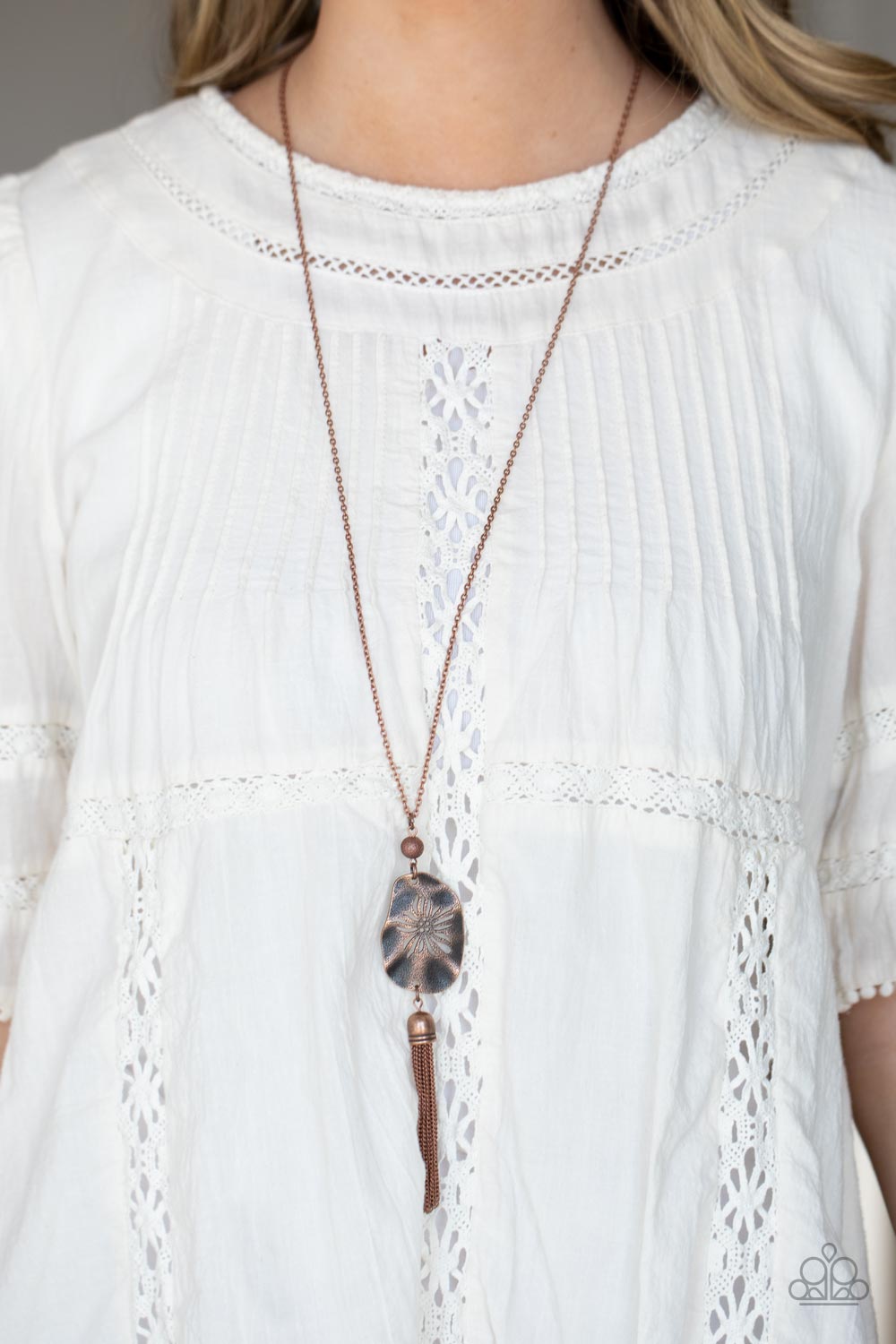 Paparazzi's Botanical Beaches - Copper necklace