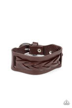 Load image into Gallery viewer, Paparazzi&#39;s Practical Pioneer - Brown Men Urban bracelet
