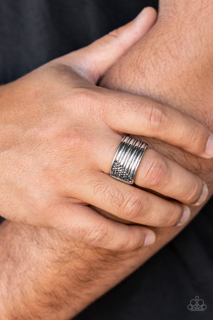 Paparazzi's Legendary Lineup - Silver Men ring