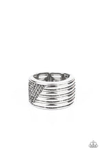 Load image into Gallery viewer, Paparazzi&#39;s Legendary Lineup - Silver Men ring

