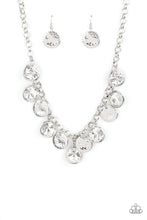 Load image into Gallery viewer, Paparazzi&#39;s Spot On Sparkle - White necklace
