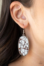 Load image into Gallery viewer, Paparazzi&#39;s Stone Sculptures - Brown earrings
