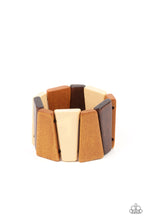 Load image into Gallery viewer, Paparazzi&#39;s Barbados Backdrop - Multi Wood bracelet
