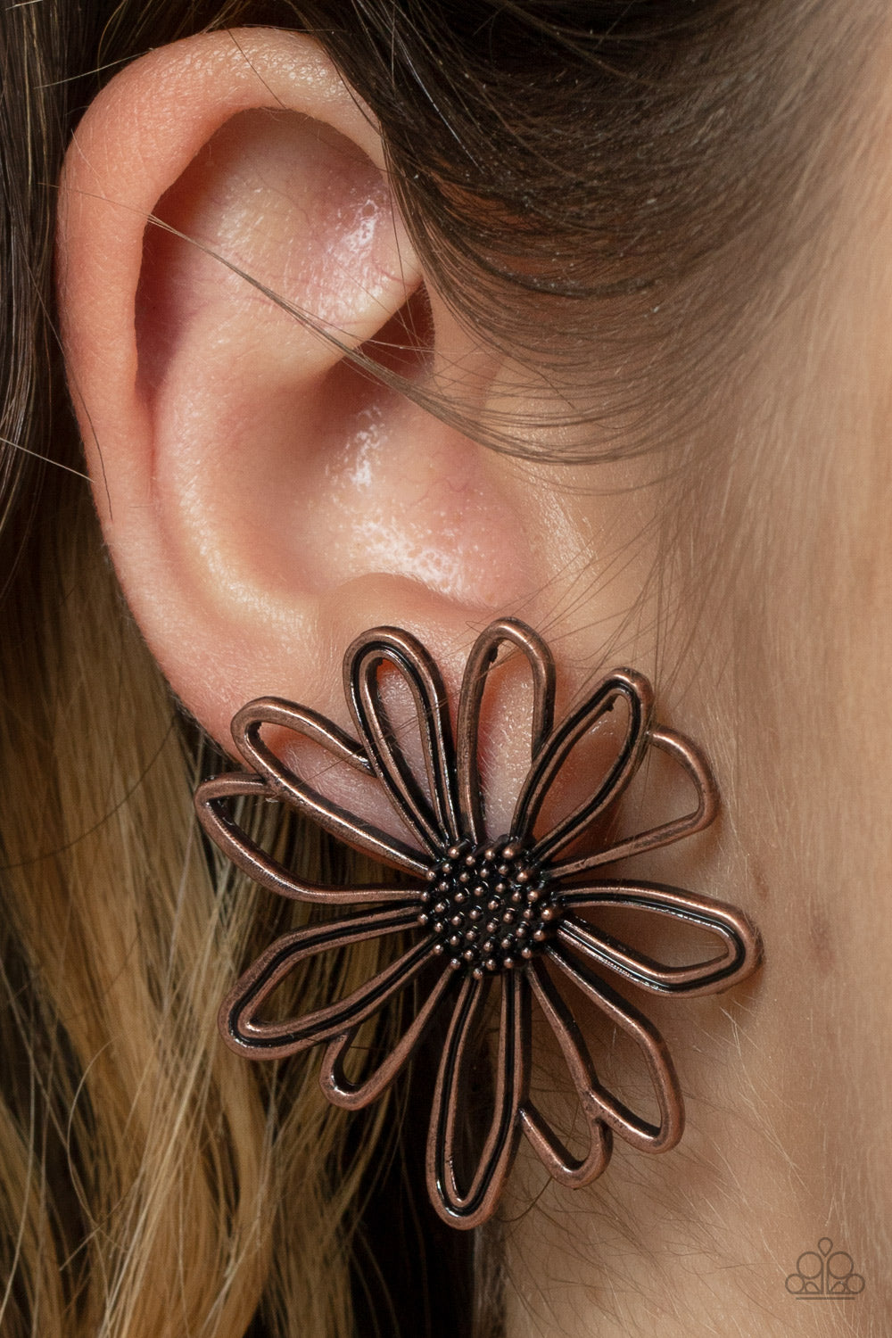 Paparazzi's Artisan Arbor - Copper earrings