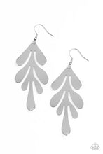 Load image into Gallery viewer, Paparazzi&#39;s A FROND Farewell - Silver earrings
