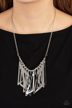 Load image into Gallery viewer, Paparazzi&#39;s Industrial Jungle - Silver necklace

