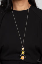 Load image into Gallery viewer, Paparazzi&#39;s Celestial Courtier - Yellow Iridescent necklace
