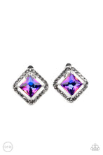 Load image into Gallery viewer, Paparazzi&#39;s Cosmic Catwalk - Purple earrings (clip-on)
