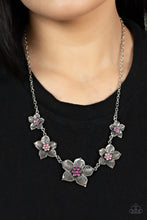 Load image into Gallery viewer, Paparazzi&#39;s Wallflower Wonderland - Pink necklace
