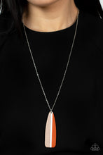 Load image into Gallery viewer, Paparazzi&#39;s Grab a Paddle - Orange wood necklace
