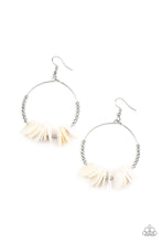 Load image into Gallery viewer, Paparazzi&#39;s Caribbean Cocktail - White Acrylic earrings
