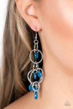 Load image into Gallery viewer, Paparazzi&#39;s Dizzyingly Dreamy - Blue earrings
