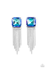 Load image into Gallery viewer, Paparazzi&#39;s Supernova Novelty - Blue earrings
