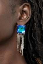 Load image into Gallery viewer, Paparazzi&#39;s Supernova Novelty - Blue earrings
