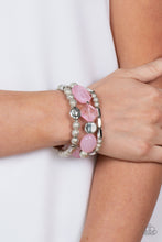 Load image into Gallery viewer, Paparazzi&#39;s Marina Magic - Pink bracelet ~ New Releases
