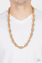 Load image into Gallery viewer, Paparazzi&#39;s Custom Couture - Gold Men Urban necklace
