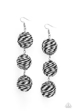 Load image into Gallery viewer, Paparazzi&#39;s Laguna Lanterns - Black earrings
