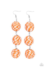 Load image into Gallery viewer, Paparazzi&#39;s Laguna Lanterns - Orange earrings
