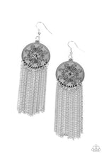 Load image into Gallery viewer, Paparazzi&#39;s Fringe Control - Silver earrings
