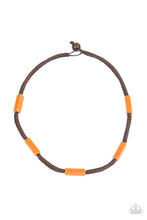 Load image into Gallery viewer, Paparazzi&#39;s Tropical Tycoon - Orange Urban Men necklace
